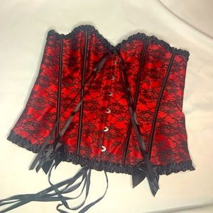 Red Lace Corset